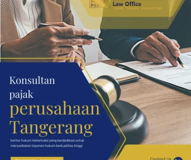 Konsultan pajak perusahaan Tangerang