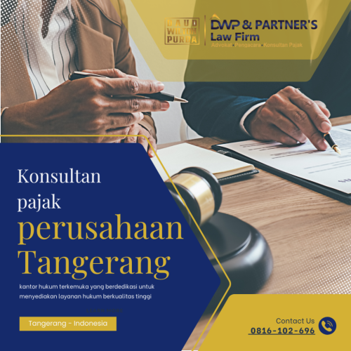 Konsultan Pajak Perusahaan Tanggerang