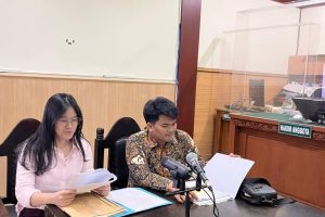 ⁠Sidang Pengadilan Negeri Jakarta Barat