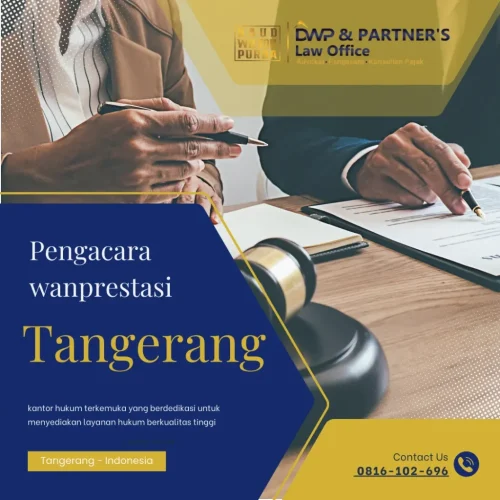Pengacara Wanprestasi Tangerang