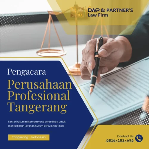 Pengacara Perusahaan Profesional Tangerang