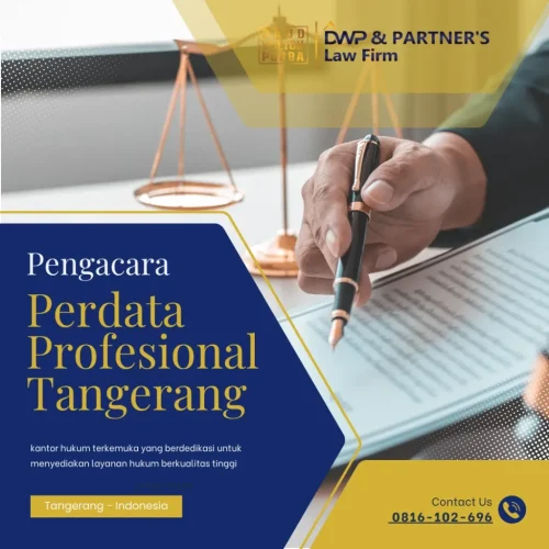 Pengacara perdata profesional Tangerang